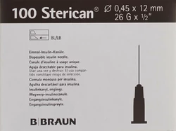 Sterican Nadel 26G 0.45x12mm braun Luer