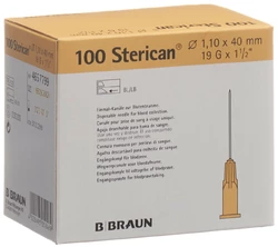 Sterican Nadel 19G 1.10x40mm elfenb Luer