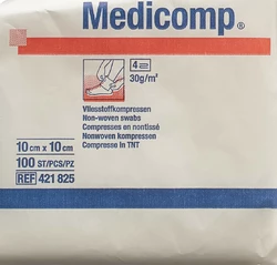 Medicomp Vlieskompressen 10x10cm nicht steril