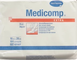 Medicomp Extra Vlieskompr 10x20cm n st