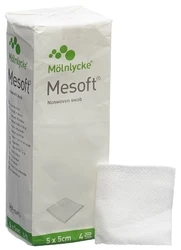 Mesoft Kompressen 5x5cm unsteril