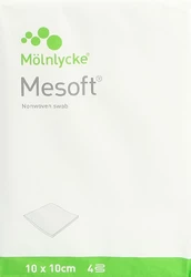 Mesoft Kompressen 10x10cm unsteril