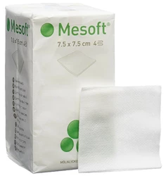 Mesoft Kompressen 7.5x7.5cm unsteril