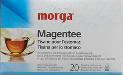 morga Magentee mit Hülle