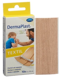 DermaPlast TEXTIL Schnellverband 4x10cm