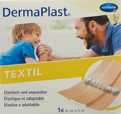 DermaPlast TEXTIL Schnellverband 4cmx5m