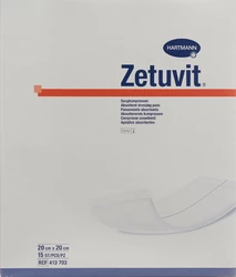 Zetuvit Absorptionsverband 20x20cm steril