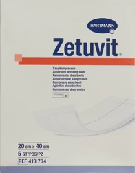 Zetuvit Absorptionsverband 20x40cm steril