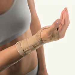 BORT Med Handgelenkstütze Schiene links S -17cm beige