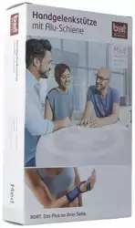 BORT Med Handgelenkstütze Schiene rechts M -19cm beige