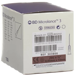 BD Microlance 3 Injektion Kanüle 0.45x1mm braun