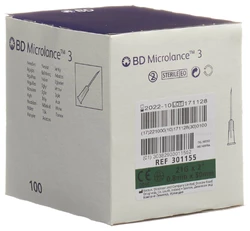 BD Microlance 3 Injektion Kanüle 0.80x50mm grün