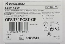 OPSITE POST OP Folienverband 6.5x5cm steril