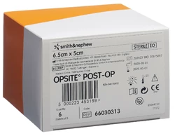 OPSITE POST OP Folienverband 6.5x5cm steril