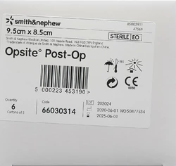 OPSITE POST OP Folienverband 9.5x8.5cm steril