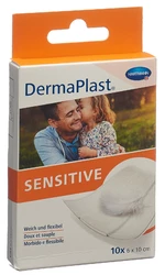 DermaPlast SENSITIVE Schnellverband 6x10cm weiss