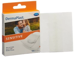 DermaPlast SENSITIVE Schnellverband 8x10cm weiss