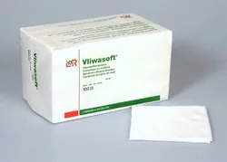 Vliwasoft Vliesstoffkompressen 10x10cm 6-lagig