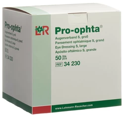 Pro-ophta S Augenverband L durchsichtig