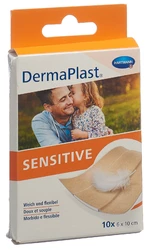 DermaPlast SENSITIVE Schnellverband 6x10cm hautfarbig