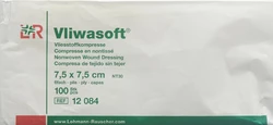 Vliwasoft Vliesstoffkompressen 7.5x7.5cm 6-lagig