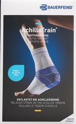BAUERFEIND AchilloTrain Aktivbandage Grösse 2 rechts titan