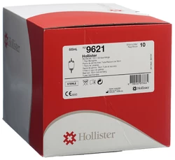 Hollister Urin-Beinbeutel 500ml mit Ableitungsschlauch 10cm Rücklaufsperre steril