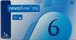 Novofine Injektionsnadeln 31G 6mm