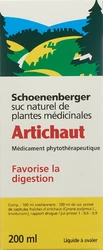 Schoenenberger Artichaut suc de plantes médicinales