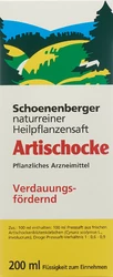 Schoenenberger Artischocken Heilpflanzensaft