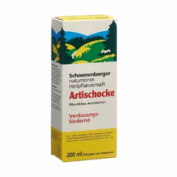 Schoenenberger Artischocken Heilpflanzensaft