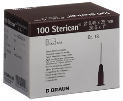 Sterican Nadel 26G 0.45x25mm braun Luer