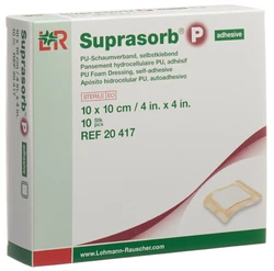 Suprasorb P Schaumverband 10x10cm selbstklebend