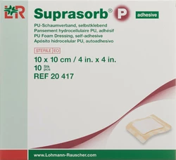 Suprasorb P Schaumverband 10x10cm selbstklebend