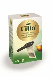 Cilia Teefilter Halter mit 10 Teefilter