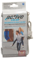 BORT ActiveColor Ellenbogenbandage M -28cm blau