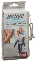 BORT ActiveColor Handgelenkbandage M -19cm beige