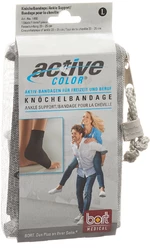 BORT ActiveColor Knöchelbandage S -21cm schwarz