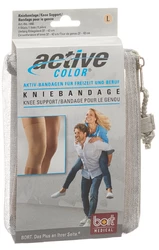 BORT ActiveColor Kniebandage L +37cm beige