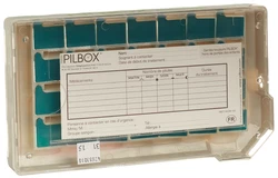 Pilbox Classic Medikamentenspender 7 Tage deutsch/französisch