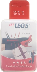 Jet Legs Travel socks 36-40 black