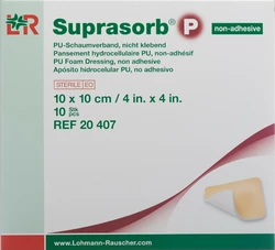 Suprasorb P Schaumverband 10x10cm n klebebend