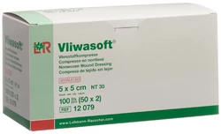 Vliwasoft Vliesstoffkompressen 5x5cm 6-lagig steril