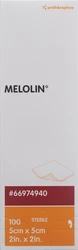 MELOLIN Wundkompressen 5x5cm steril