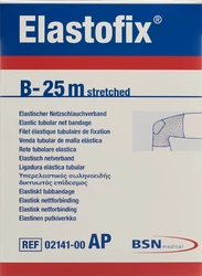 Elastofix Netz Schlauchverband B 25m Kopf klein
