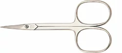 nippes Hautschere 9 cm spitz vernickelt