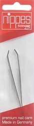 nippes Pinzette 8 cm gebogen vernickelt
