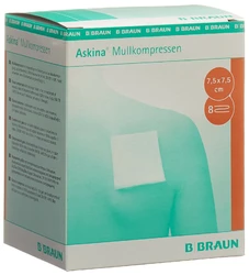 Askina Mullkompresse 7.5cmx7.5cm steril