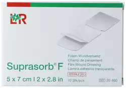 Suprasorb F olien-Wundverband 7x5cm steril