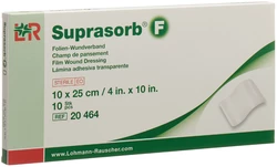 Suprasorb F olien-Wundverband 10x25cm steril